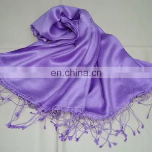 Wholesale Silk Pashmina Shawls for Evening Dress thumbnail-2