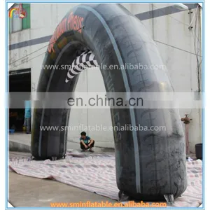 Factory Price Giant Tyre Inflatable Sports Air Arch,inflatable Tire Arch,advertising Inflatable Arch for Sale thumbnail-3