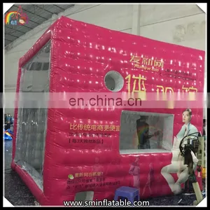 Wholesale Inflatable Red Bubble Camping Tent,inflatable Cube Tent,inflatable Bubble Tent for Sale thumbnail-4