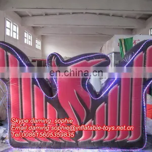 Inflatable Advertising Billboard, Inflatable Sign With LED Lights thumbnail-3