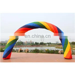 Outdoor Inflatable Entrance Arch Inflatable Rainbow Arch With Custom thumbnail-1