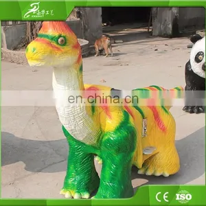 Kawah Rubber Material Animal Scooter Outdoor Attractive Coin Operated Dinosaur Rides For Sale thumbnail-5