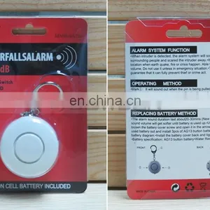 Portable Double Switch Mini Elderly Women Personal Alarm thumbnail-6