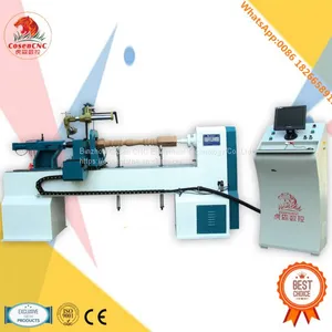 Cnc Woodworking Lathe Machinery for Making Wooden Furniture Legs thumbnail-3