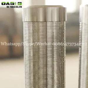 6 5/8inch(168mm) Water Well Screen/wedge Wire Screen/slotted V Type Wire Point Pipe thumbnail-2