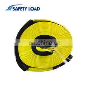 2''-4'' Recovery Towing Strap With Loop Ends thumbnail-3