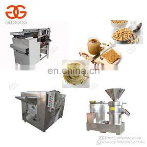 Practical Soybean Chickpeas Hummus Grinding Grinder Machine Nut Almond Peanut Butter Production Line thumbnail-2