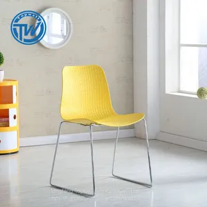 DC-6060-2 Topwell Wholesale Plastic Chair Modern Dining Chair Leisure Chair thumbnail-4
