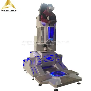 Newly Design Amusement Equipment 720 Degree Virtual Reality Super Rocket VR Simulator Game Machine thumbnail-2