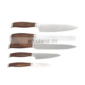 Latest Designs Pakka Wood Handle 5 PCS Knife Set Kitchen thumbnail-1