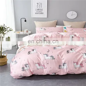 Luxury Cotton Super King Bed Unicorn Comforter Set Bedding Designer Comforter Sets thumbnail-3