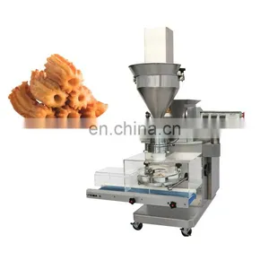 Factory Price Small Capacity Automatic Spanish Churro Machine Churros Encrusting Machine China Supplier thumbnail-2