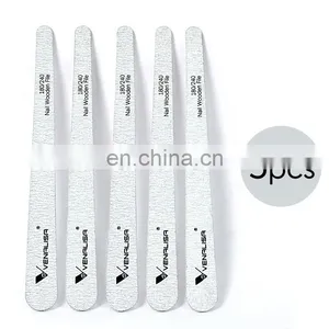 51106 VANALISA Professional Nail File 180/240 Double Side OEM Custom Printed Logo Top Nail File thumbnail-1
