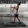 High Quality Electric Treadmill New Home Use Running Machine Electric Treadmill New Design With Elastic Rods Can Under Desk Use thumbnail-5