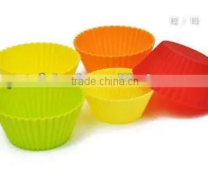 Sweet Flower Silicone Food Grade Baking Cup for Cupcake thumbnail-1