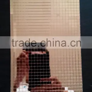 5x5mm Bronze Color Adhesive Mirror Mosaic for Disco Ball thumbnail-1