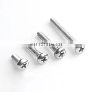 Standard GB818 Din7985 Cross Pan Head Machine Screw Stainless Steel 304 thumbnail-4
