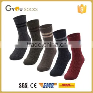 Knitted Technics Mens Custom Combed Cotton High Quality Socks thumbnail-1
