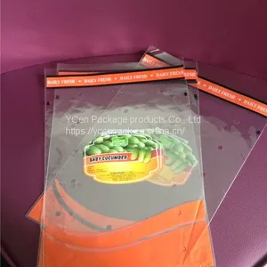 OEM Micron Perforated Fresh Vegetables/fruit Packaging Bags thumbnail-1