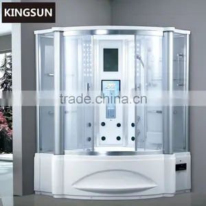 Luxury Steam Room With Whirlpool Tub Shower Cabin Shower Room thumbnail-1