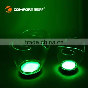 Large Plastic Led Illuminated Ice Bucket Clear thumbnail-5