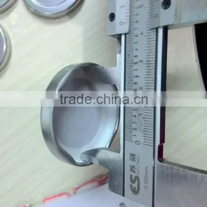 Factory Customized 48mm Silver Lug Cap With Saftey Button for Glass Bottle thumbnail-5