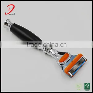 3 Piece Shaving Set Black , Wet Shaving Brush Set ,badger Hair Shaving Brush Men Shaving Gifts Set thumbnail-3