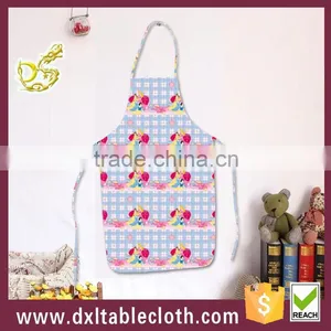 Household Waterproof Anti Oil Cartoon Graphic Washable Pvc Kitchen Apron thumbnail-1