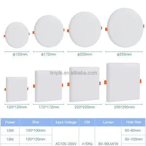 A Factory Direct Round 24w Adjustable Frameless Panel Light Led High Smart Led Lamp thumbnail-3