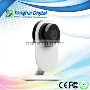 720P TF SD Card P2P Baby Monitor Network Auto Motion Tracking IP Camera thumbnail-1