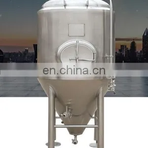 500L Concial Beer Yogurt Fermentation Tank With Cooling Jacket thumbnail-1