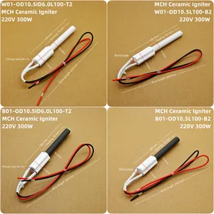 220V300W MCH Ceramic Igniter Ceramic Ignition Stick MCH Ceramic Heater MCH Ceramic Heating Tube Can OEM or ODM thumbnail-3