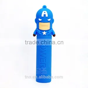 Shenzhen Cartoon Super Heros Power Bank 2600mAh PVC Power Bank Quality Choice thumbnail-6