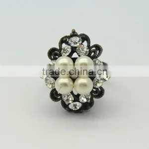 2014 Promotional Gifts Fashion Jewelry Rings Shiny Diamond Ring thumbnail-5