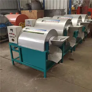 Peanut Roasting Machine Chestnut Cacao Coffee Cocoa Bean Peanut Roaster Baking Sesame Nut Roasting Machine thumbnail-3