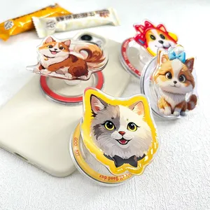 Personalized Acrylic Phone Grip Stand With Custom Photo thumbnail-3