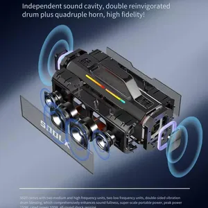 150w Sound Card and Speaker All-in-one Bluetooth Speaker With Reverb for Live Streaming, Internal Recording, and Monitoring, Suitable for Saxophone and Erhu thumbnail-2