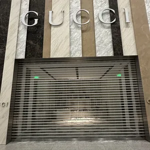 High Transparency Crystal PVC Rolling Door | Perfect for Shopping Malls & Retail Shops thumbnail-2