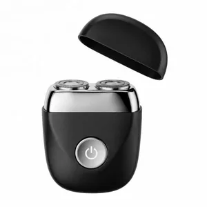 Professional IPX7 Waterproof Electric Rotary Shaver Wholesale Jante NK-603 Portable Men's Beard Razor With Type-C Fast Charge & Private Mold OEM/ODM thumbnail-1