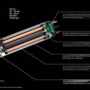 Maxon Motor Maxonecx Speed 8 m ∅8 Mm, Brushless, Bldc Motor 2/4.7 w thumbnail-2