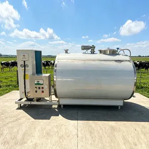 Milk Cooling Tank With Automatic CIP Cleaning System thumbnail-1
