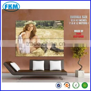 Personalized Glossy Varnishing Big Boobs Crown Wall Print POSTER thumbnail-3