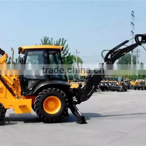 CE Approved Lawn Tractor Backhoe Loader for Sale XD850 Made in China thumbnail-2