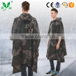 YANLI Military Poncho Raincoat for Army or Tactical Use thumbnail-3