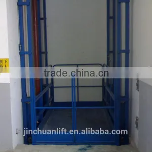 Hydraulic Guiderail Cargo/goods/car Lift Platform thumbnail-3
