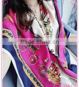 Factory Direct Supply Long China Pashmina Woman Printed Scarf thumbnail-1