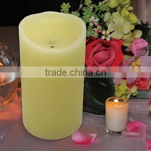Moving Flame Wick Real Wax LED Candle With Timer/LED CANDLE thumbnail-2