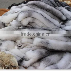 High Fashion Real White Fox Fur Wholepieces Skin and Fur thumbnail-3