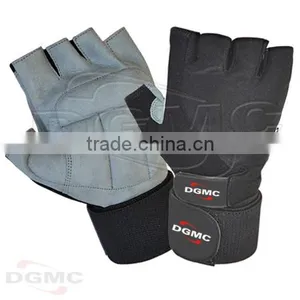 Body Builiding Neoprene Wrist Wraps Gloves thumbnail-1