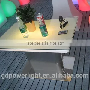 New PE Plastic Bar Table With LED Light and Remote Control YXF-8856 thumbnail-3
